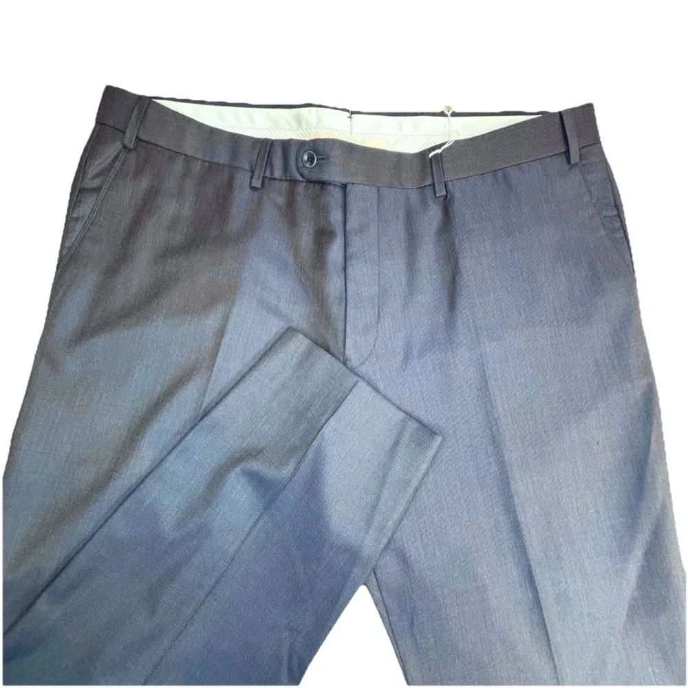 6 East Pants Lanifico T‎ G Di Fabio Men’s Size 40x26 Wool Super 130s